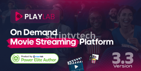 PlayLab - On Demand Movie Streaming Script
