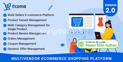 Ecoma - Multivendor Ecommerce Shopping Script
