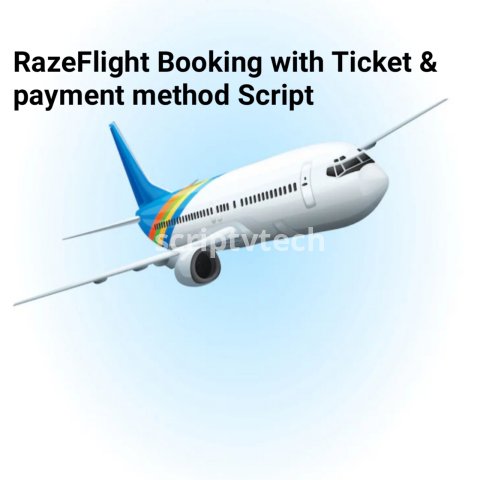 RazeFlight Booking with Ticket & payment method Script