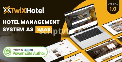 TwiXHotel - Hotel Management Script as SAAS