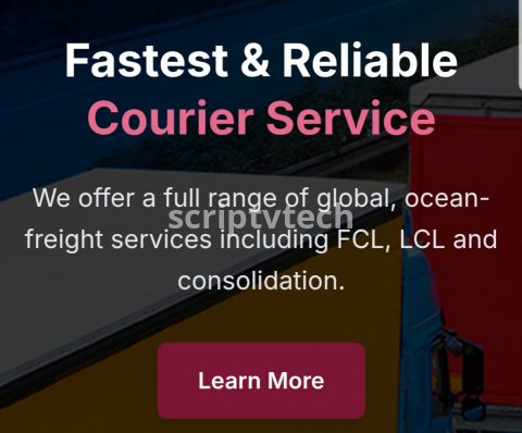 Advanced Logistics Website With Deposit Methods Script