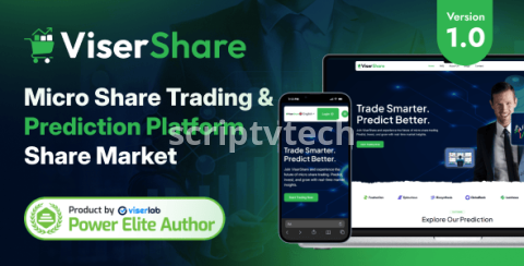ViserShare - Micro Share Trading And Prediction Platform | Share Market Script